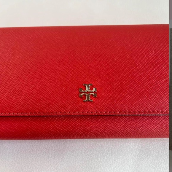 Tory Burch Red leather wallet - Picture 2 of 6